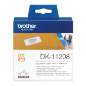Brother DK-11208 'papírové / široké adresy' (38x90 mm, 400 ks)