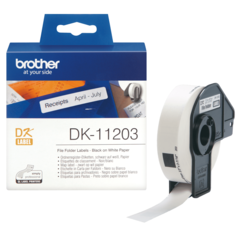 Brother DK-11203 '(papírové / databáze-300ks) 17x87mm'