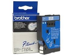 Páska Brother TC-203 (Modrý tisk/bílý podklad)