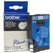 Páska Brother TC-203 - originální (Modrý tisk/bílý podklad)