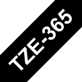 Páska Brother TZ-365 - originální (Zlatý tisk/černý podklad)